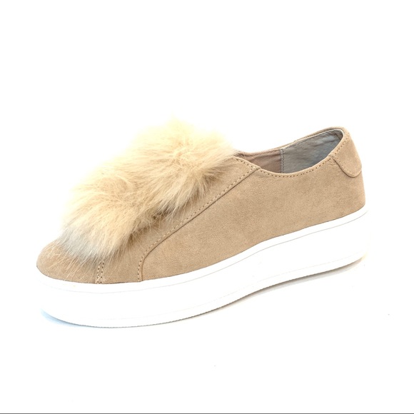 pom pom sneakers steve madden
